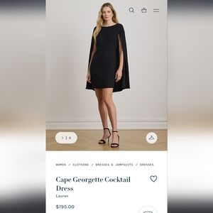 Black Ralph Lauren Dress